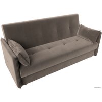 Диван Лига диванов Лига-018 117843 (велюр коричневый)