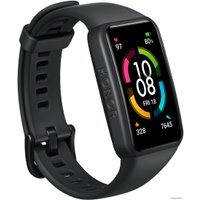 Фитнес-браслет HONOR Band 6 (черный, международная версия)