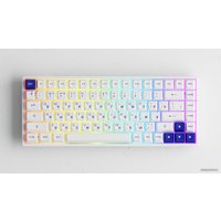 Клавиатура Akko 3084B Plus White & Blue (Akko CS Jelly Purple)