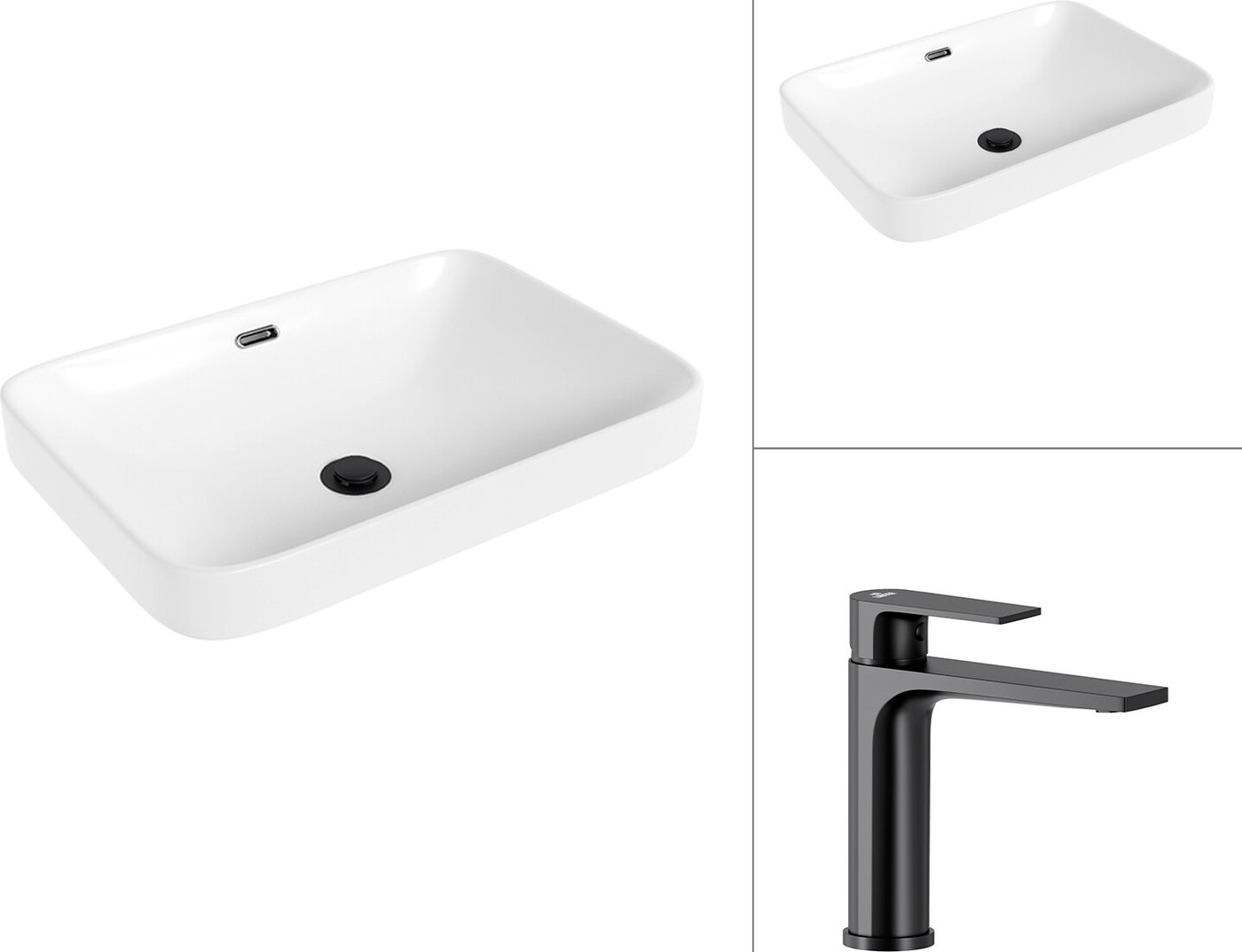 

Умывальник Lauter 21441A + Reef 21CK678BS