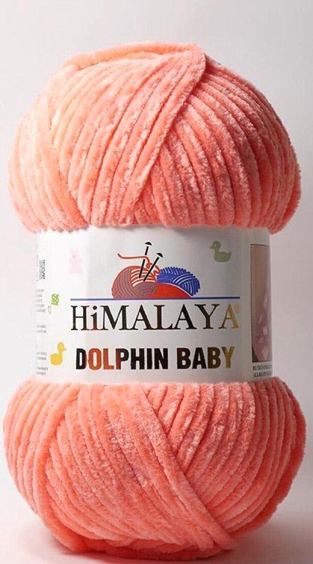 

Пряжа для вязания Himalaya Dolphin Baby 80332 (коралловый)