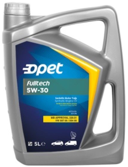 

Моторное масло Opet Fulltech 5W30 5л