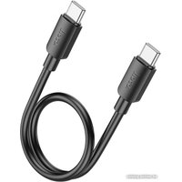 Кабель Hoco X96 USB Type-C - USB Type-C (0.25 м, черный)