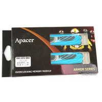 Оперативная память Apacer ARMOR Blue 2x4GB KIT DDR3 PC3-12800