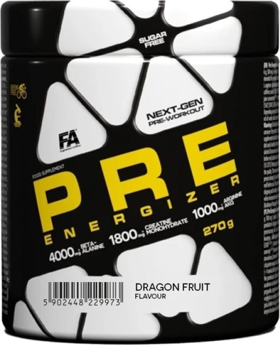 

Предтренировочный комплекс Fitness Food Factory Pre Energizer (270 г, цитрусовый персик)