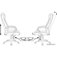 Офисное кресло Бюрократ T-9924SL (черный)