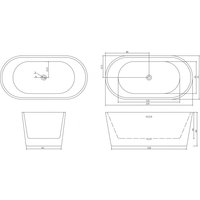 Ванна Cerutti Spa Resia II 170x75