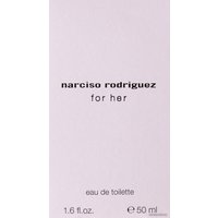 Туалетная вода Narciso Rodriguez For Her EdT (50 мл)
