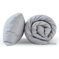 1.5-спальный комплект постельного белья GoodNight Сатин Делюкс 1.5 267083 (серый)