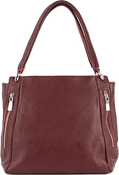 

Женская сумка Poshete 892-H8209H-BRD (бордовый)