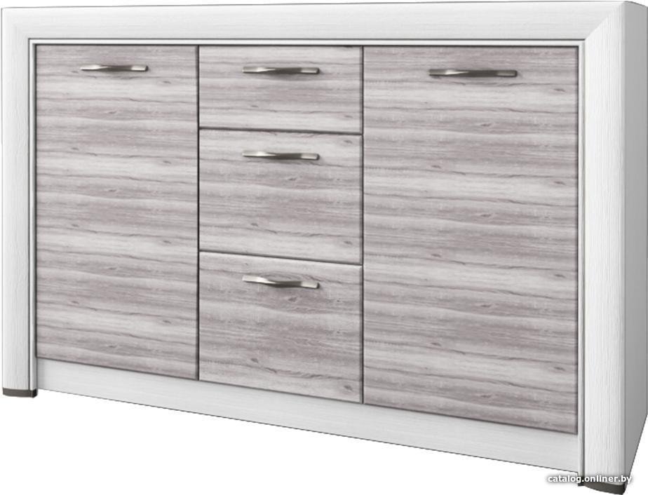 Комод Anrex Olivia 2D3S (вудлайн кремовый/дуб анакона)