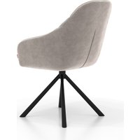 Стул Памир Босс F81 поворотный (светло-серый/черная опора)