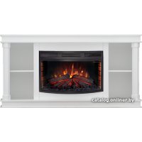 Каминокомплект Smolcom Brittany FS25 с RealFlame FireField 25 S IR (бьянко белый)