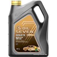 Моторное масло S-OIL SEVEN GOLD #9 ECO C3 5W-30 4л