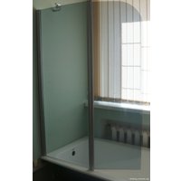 Стеклянная шторка для ванны Coliseum SC-02 (тонированное стекло)