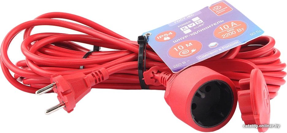 Удлинитель Power Cube PC-2-B-10(IP)