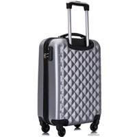 Чемодан-спиннер L'Case Phatthaya 55 см (серебристый)