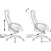 Игровое (геймерское) кресло Zombie 200 (черный)