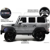 Электромобиль RiverToys Мercedes-Benz AMG G65 4WD (серый глянцевый)