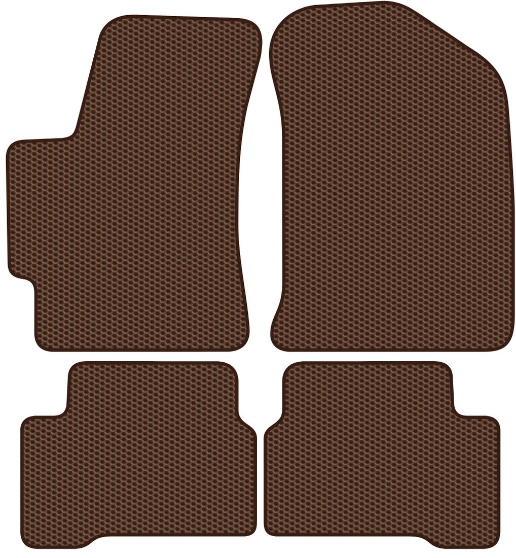 

Комплект ковриков для авто Alicosta Kia Rio II (хэтчбек 5 дв, седан / JB) 2005 - 2011 (коричневый, сота)