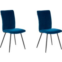 Стул TetChair Monte Carlo Trend (велюр, синий, 2 шт)