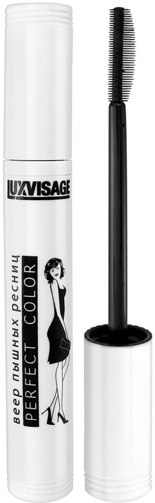 

Тушь для ресниц Lux Visage Perfect Color Веер Пышных Ресниц