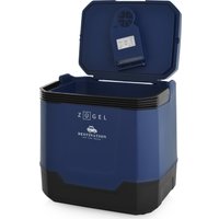 Термоэлектрический автохолодильник ZUGEL ZCR1004 32л (синий)