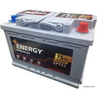 Автомобильный аккумулятор Energy Premium EP752 (75 А·ч) в Витебске