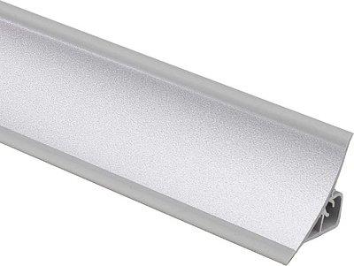 

Плинтус El-mech-plast fs24625 (хром матовый зернистый)