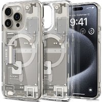 Чехол для телефона Spigen Ultra Hybrid Zero One (MagFit) для iPhone 15 Pro ACS07216 (серый/разноцветный)