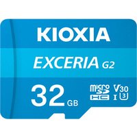 Карта памяти Kioxia Exceria G2 microSDHC LMEX2L032GG2 32GB (с адаптером)