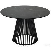 Кухонный стол M-City Terni 120 Matt 614M04921 (черный мрамор матовый/черный)