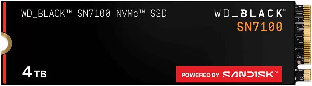 SSD WD Black SN7100 4TB WDS400T4X0E