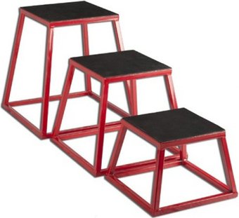 Набор тумб для кроссфита Dinamika ZSO-003931 (3 шт)