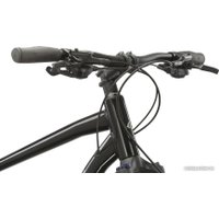 Велосипед Kross Evado 5.0 L/21" 2024 (черный/зеленый глянцевый)