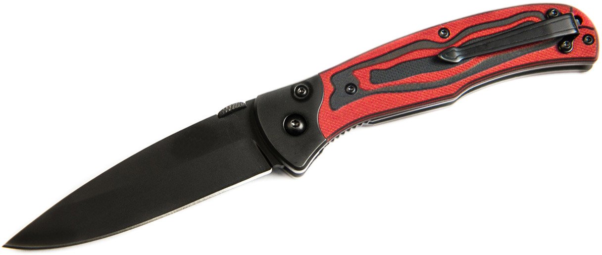 

Складной нож Kizlyar Supreme Prime D2 Black Titanium G10