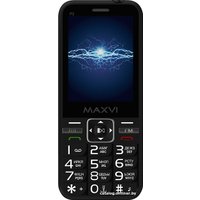 Кнопочный телефон Maxvi P3 (черный) в Орше
