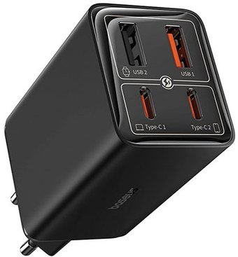 Baseus GaN6 Pro Fast Charger 2C+2U 65W P10162701113-00 (черный)