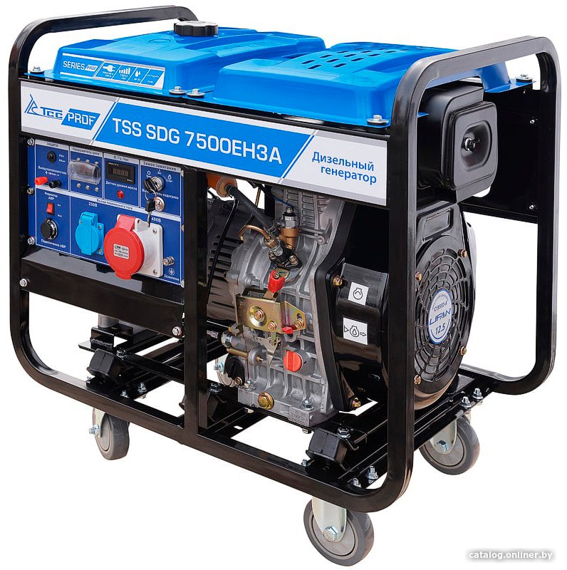 Дизельный генератор ТСС SDG 7500EH3A