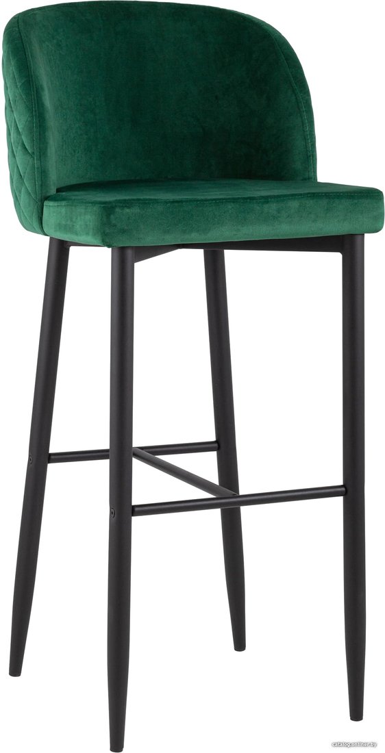Стул Stool Group Оскар велюр барный (изумрудный)