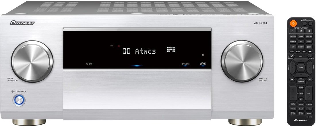 

AV ресивер Pioneer VSX-LX504 (серебристый)