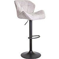 Стул AksHome Berlin (серый велюр/черный)