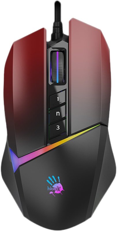 

Игровая мышь A4Tech Bloody W60 Max (красный)