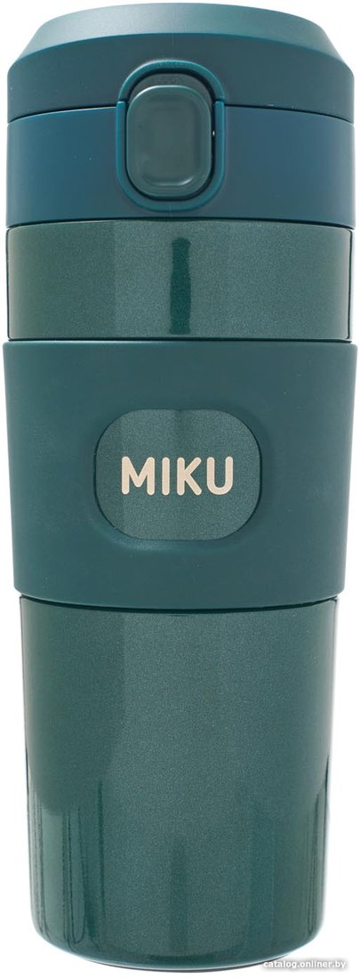 Термокружка Miku 450 мл (темно-зеленый)