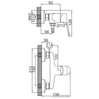 Гигиенический душ Ledeme H61 L5261