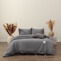 Евро комплект постельного белья Sofi De MarkO Аредель Евро Евро-Ар-с (серый)