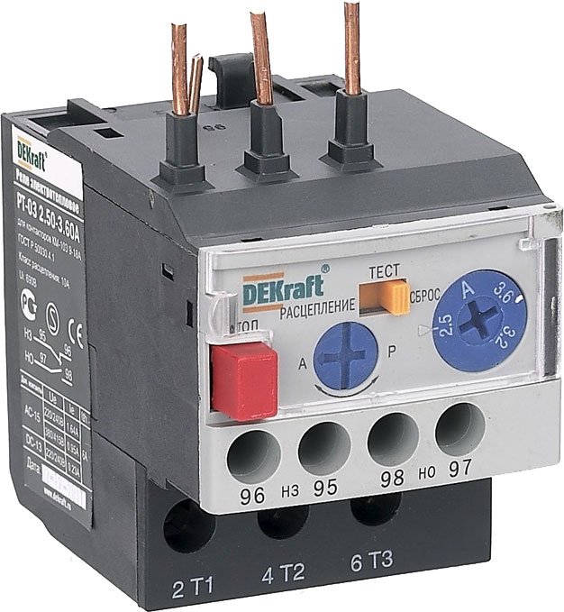 

Реле тепловое Schneider Electric DEKraft 23112DEK