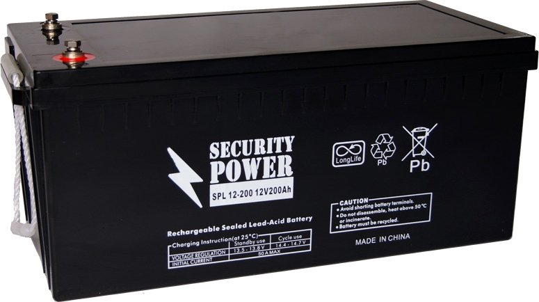 

Аккумулятор для ИБП Security Power SPL 12-200 (12В/200 А·ч)