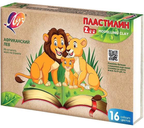 

Пластилин Луч Zoo 29С 1723-08 (16 цв)