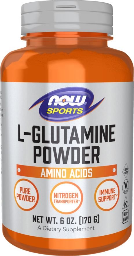 L-глютамин Now Foods L-Glutamine Powder (170 г)